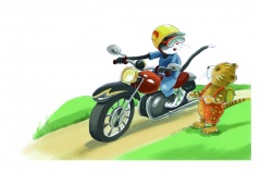 Tigertom-Motorrad